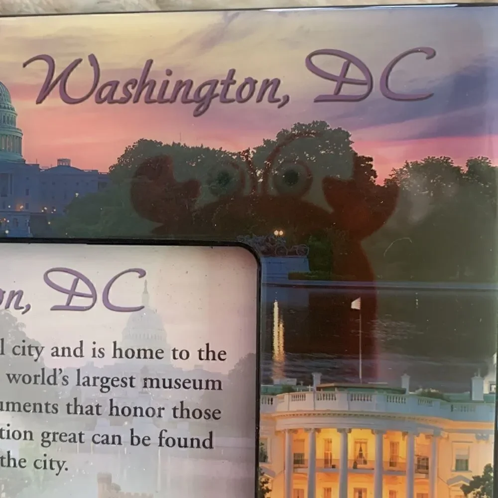 Desktop Photo Frame 8” X 10” Washington DC